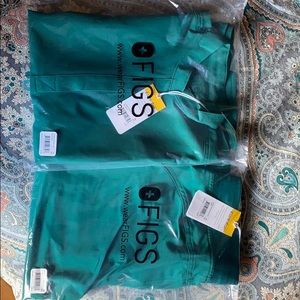 FIGS Hunter Green Scrubs XS/XSP